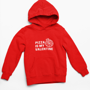 Pizza Lover Hooded Sweatshirt with Kangaroo Pockets - Its Clover