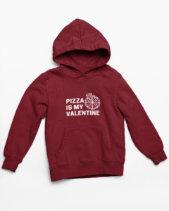 Pizza Lover Hooded Sweatshirt with Kangaroo Pockets - Its Clover