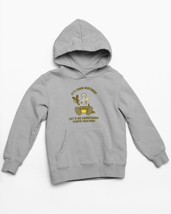 Fun Hooded Sweatshirt with Kangaroo Pockets - Its Clover