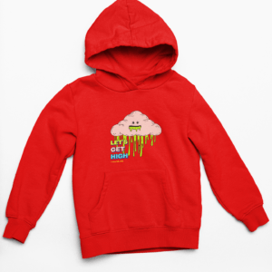 Party Lover Hooded Sweatshirt with Kangaroo Pockets - Its Clover