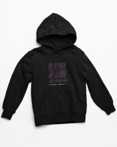 No Signal Hooded Sweatshirt with Kangaroo Pockets - Its Clover