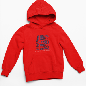 No Signal Hooded Sweatshirt with Kangaroo Pockets - Its Clover
