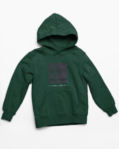 No Signal Hooded Sweatshirt with Kangaroo Pockets - Its Clover