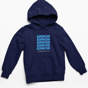 Error Hooded Sweatshirt with Kangaroo Pockets - Its Clover