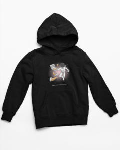 Pizza Mode Hooded Sweatshirt with Kangaroo Pockets - Its Clover