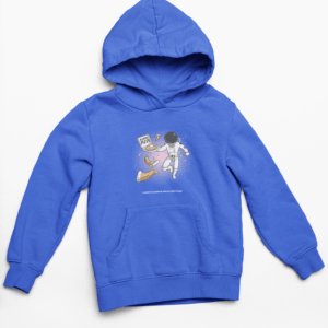 Pizza Mode Hooded Sweatshirt with Kangaroo Pockets - Its Clover