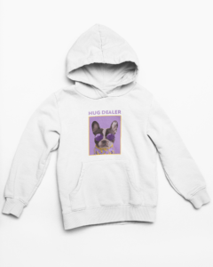Hug Dealer Hooded Sweatshirt with Kangaroo Pockets - Its Clover