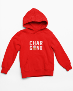 Charging Hooded Sweatshirt with Kangaroo Pockets - Its Clover