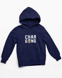 Charging Hooded Sweatshirt with Kangaroo Pockets - Its Clover