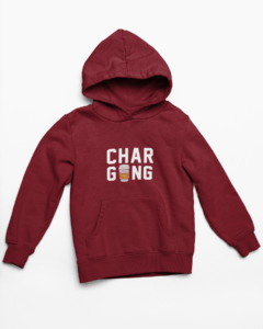 Charging Hooded Sweatshirt with Kangaroo Pockets - Its Clover