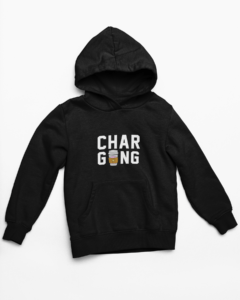 Charging Hooded Sweatshirt with Kangaroo Pockets - Its Clover