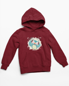 Love Music Hooded Sweatshirt with Kangaroo Pockets - Its Clover