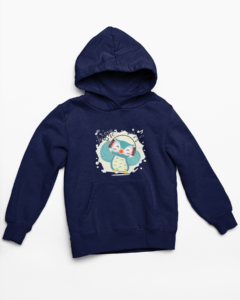 Love Music Hooded Sweatshirt with Kangaroo Pockets - Its Clover