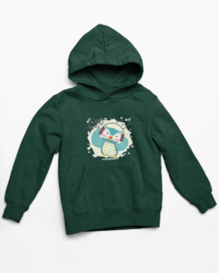 Love Music Hooded Sweatshirt with Kangaroo Pockets - Its Clover