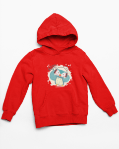 Love Music Hooded Sweatshirt with Kangaroo Pockets - Its Clover