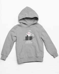 Love is in the air Hooded Sweatshirt with Kangaroo Pockets - Its Clover