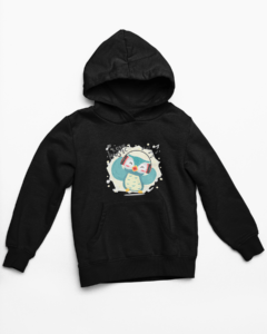 Love Music Hooded Sweatshirt with Kangaroo Pockets - Its Clover