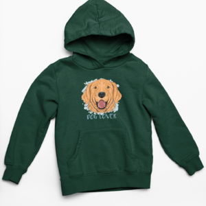 Dog Lover Hooded Sweatshirt with Kangaroo Pockets - Its Clover