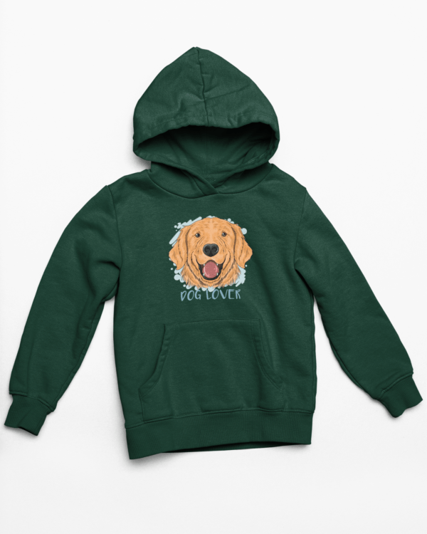 Dog Lover Hooded Sweatshirt with Kangaroo Pockets - Its Clover