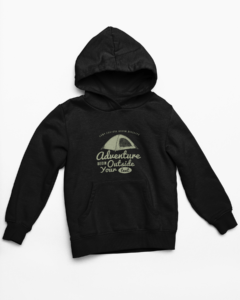 Adventure Hooded Sweatshirt with Kangaroo Pockets - Its Clover