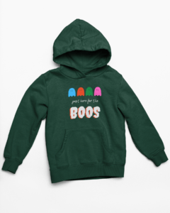Boos Hooded Sweatshirt with Kangaroo Pockets - Its Clover