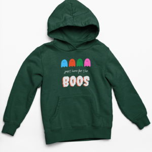 Boos Hooded Sweatshirt with Kangaroo Pockets - Its Clover