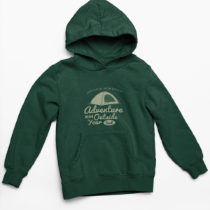 Adventure Hooded Sweatshirt with Kangaroo Pockets - Its Clover