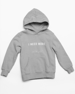 Need More Space Hooded Sweatshirt with Kangaroo Pockets - Its Clover