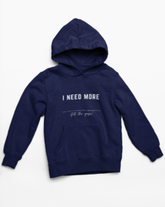 Need More Space Hooded Sweatshirt with Kangaroo Pockets - Its Clover