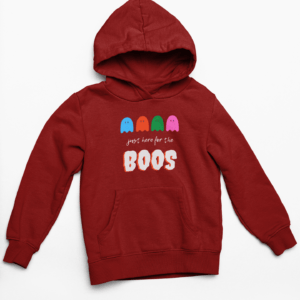 Boos Hooded Sweatshirt with Kangaroo Pockets - Its Clover