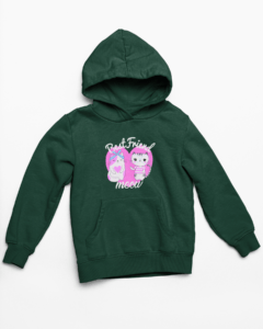 Best Friends Hooded Sweatshirt with Kangaroo Pockets - Its Clover