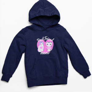 Best Friends Hooded Sweatshirt with Kangaroo Pockets - Its Clover