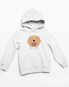 Dog Lover Hooded Sweatshirt with Kangaroo Pockets - Its Clover
