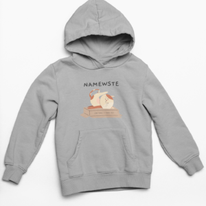 Yoga Lovers Hooded Sweatshirt with Kangaroo Pockets - Its Clover