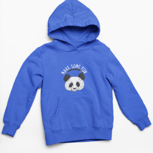 Cool Panda Hooded Sweatshirt with Kangaroo Pockets - Its Clover