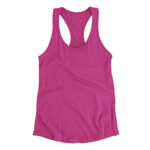 Pink Solid Women's Tank Top