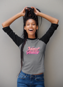Believe Yourself Women's 3/4th Sleeve Raglan T-Shirt its clover