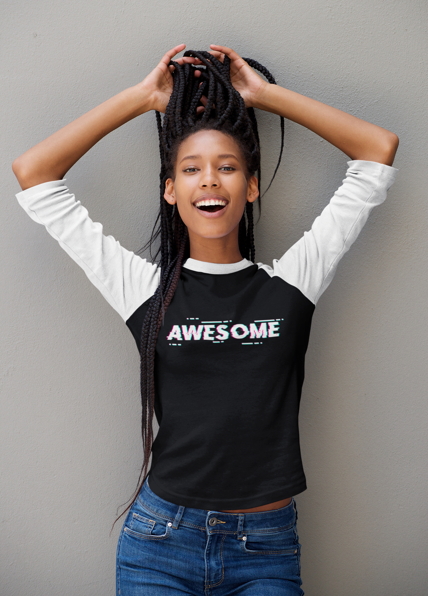 raglan-t-shirt-mockup-of-a-woman-playing-with-her-braids-40214-r-el2_1_70a7238a-447c-4926-beff-1489d3c7da38 Awesome Women's 3/4th Sleeve Raglan T-Shirt its clover