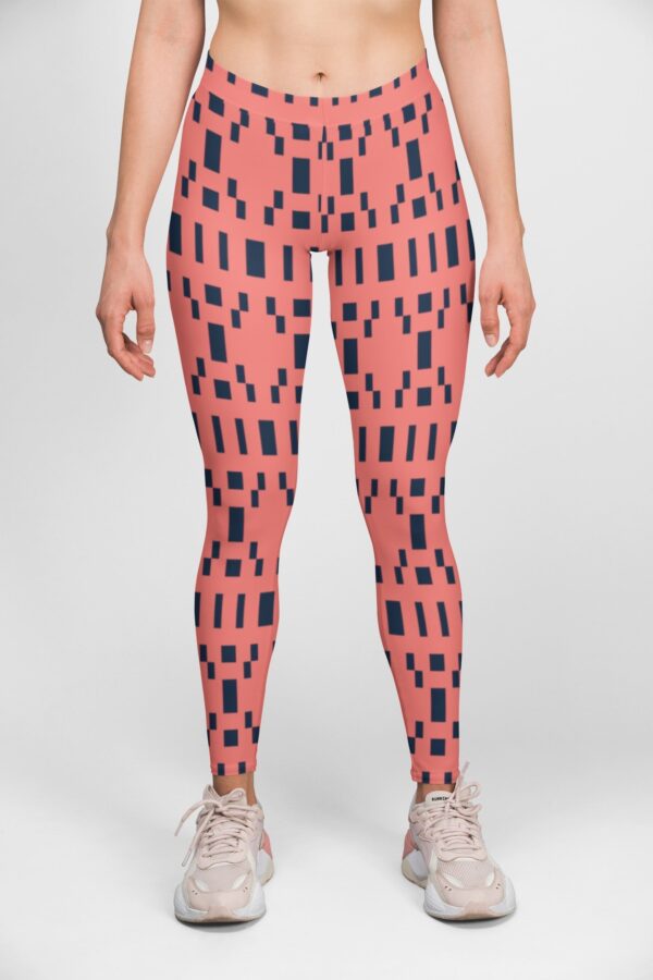 Orange Style Women's All over print Leggings its clover