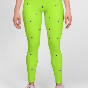 Neon Style Women's All over print Leggings its clover