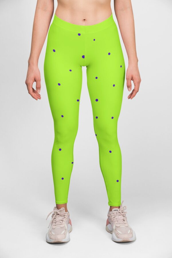 Neon Style Women's All over print Leggings its clover
