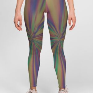 Multiple Stripe Color Style Women's All over print Leggings