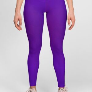 Purple Style Women's All over print Leggings its clover