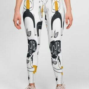 Yoga Style Women's All over print Leggings its clover