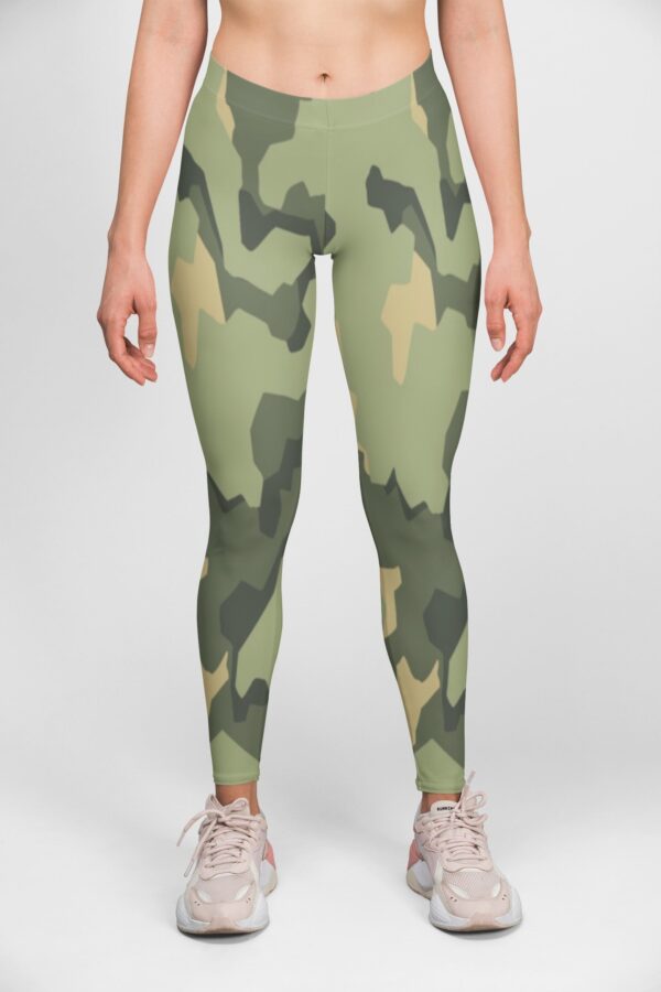 Army Style Women's All over print Leggings its clover