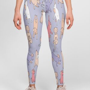 Yoga Doggie Women's All over print Leggings its clover