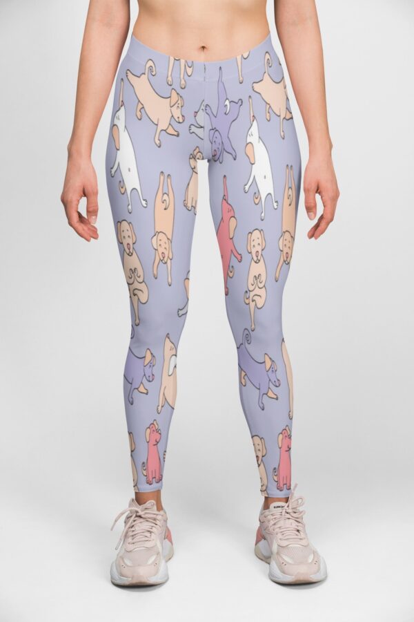 Yoga Doggie Women's All over print Leggings its clover