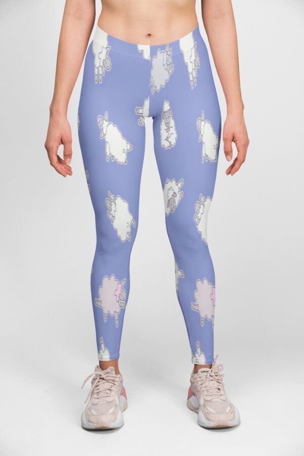 Lamb Style Women's All over print Leggings its clover