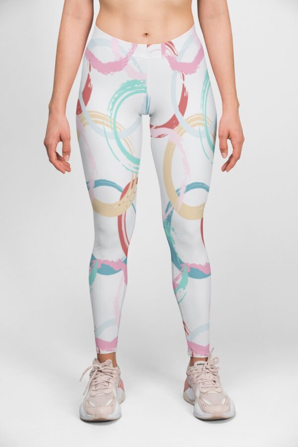 Circle Style Women's All over print Leggings its clover
