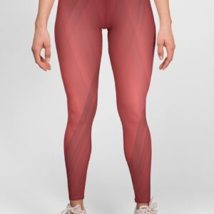 Red Style Women's All over print Leggings its clover
